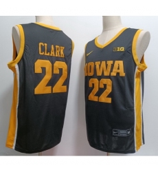 Women Iowa Hawkeyes Caitlin Clark #22 Black Stitched Correct Model NCAA Jersey