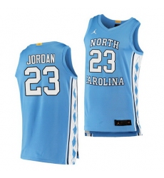 North Carolina Tar Heels Michael Jordan Blue Authentic Jersey