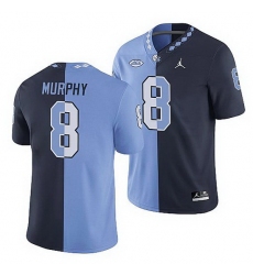 North Carolina Tar Heels Myles Murphy College Football Navy Blue Split Edition Game Jersey
