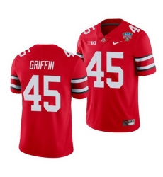 Ohio State Buckeyes Archie Griffin Scarlet 2021 Sugar Bowl College Football Jersey
