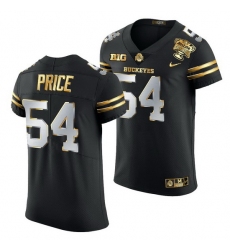 Ohio State Buckeyes Billy Price Black 2021 Sugar Bowl Golden Limited Authentic Football Jersey