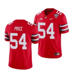 Ohio State Buckeyes Billy Price Scarlet 2021 Sugar Bowl College Football Jersey