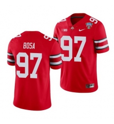 Ohio State Buckeyes Joey Bosa Scarlet 2021 Sugar Bowl College Football Jersey