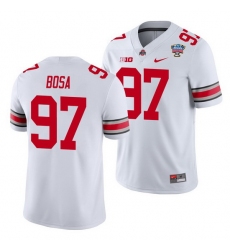 Ohio State Buckeyes Joey Bosa White 2021 Sugar Bowl College Football Jersey