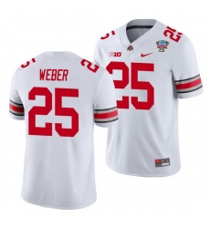 Ohio State Buckeyes Mike Weber White 2021 Sugar Bowl College Football Jersey