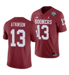 Oklahoma Sooners Colt Atkinson Crimson 2020 Cotton Bowl Men'S Jersey