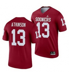 Oklahoma Sooners Colt Atkinson Crimson Legend Men'S Jersey