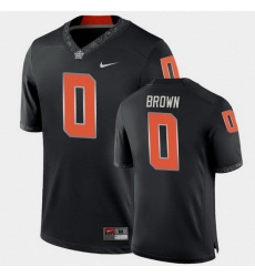 Men Oklahoma State Cowboys Ld Brown College Football Black Game Jersey