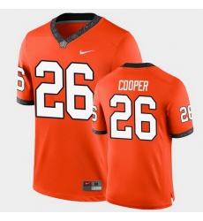 Men Oklahoma State Cowboys Micah Cooper College Football Orange Game Jersey