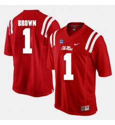 A.J. Brown Red Ole Miss Rebels Alumni Football Game Jersey