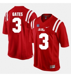 Demarquis Gates Red Ole Miss Rebels Alumni Football Game Jersey
