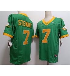 Men Oregon Ducks 7 Evan Stewart Green 2024 F U S E Stitched Jersey Men Oregon Ducks 7 Evan Stewart Green 2024 F U S E Stitched Jersey
