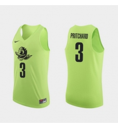 Men Oregon Ducks Payton Pritchard Apple Green Authentic College Basketball Jersey 0A
