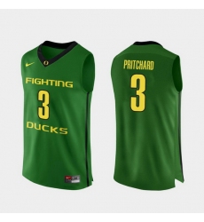 Men Oregon Ducks Payton Pritchard Apple Green Authentic College Basketball Jersey