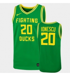 Men Oregon Ducks Sabrina Ionescu College Basketball Mint Green 2019 Replica Jersey