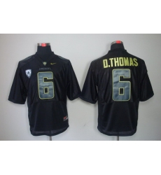 NEW Oregon Ducks De'Anthony Thomas 6 Black Pro Combat Pac-12 2012 NCAA Jerseys