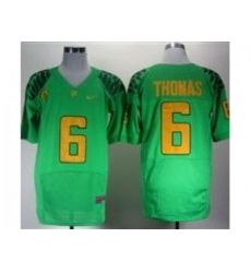 Ncaa Oregon Ducks De Anthony Thomas #6 Green College Football Jerseys