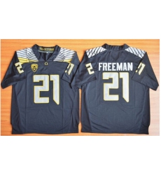 Oregon Ducks #21 Royce Freeman Black Limited Stitched NCAA Jersey