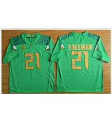 Oregon Ducks #21 Royce Freeman Green Limited Stitched NCAA Jersey