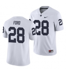 penn state nittany lions devyn ford white college football men's jersey