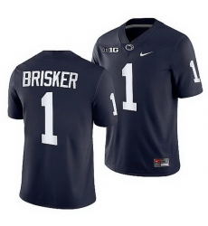 penn state nittany lions jaquan brisker navy college football men jersey