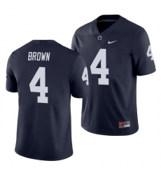 penn state nittany lions journey brown navy college football men's jersey
