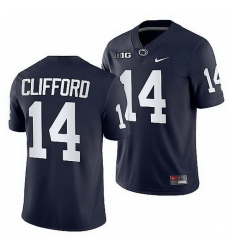 penn state nittany lions sean clifford navy college football men jersey