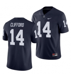 penn state nittany lions sean clifford navy college football men's jersey