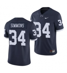 penn state nittany lions shane simmons navy limited men's jersey