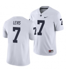 penn state nittany lions will levis white college football men's jersey