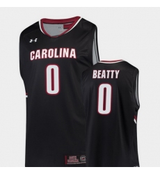 Men South Carolina Gamecocks David Beatty Black Replica College Basketball Jersey