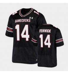Men South Carolina Gamecocks Deshaun Fenwick Replica Black Football Jersey