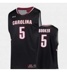 Men South Carolina Gamecocks Frank Booker Black Replica College Basketball Jersey