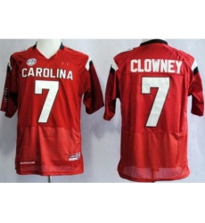 South Carolina Gamecocks 7 Jadeveon Clowney Red College Football NCAA Jersey