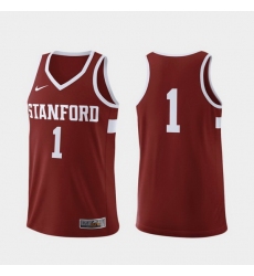 Men Stanford Cardinal Cardinal Replica College Basketball Nike Jersey