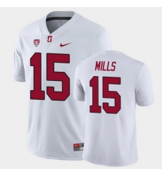 Men Stanford Cardinal Davis Mills Game White College Football Jersey