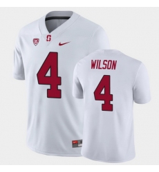 Men Stanford Cardinal Michael Wilson Game White College Football Jersey