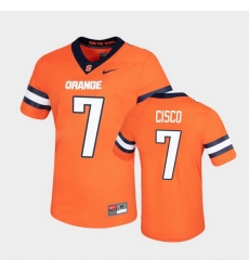 Men Syracuse Orange Andre Cisco Untouchable Game Orange Jersey