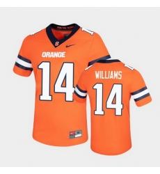 Men Syracuse Orange Garrett Williams Untouchable Game Orange Jersey