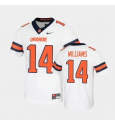 Men Syracuse Orange Garrett Williams Untouchable Game White Jersey
