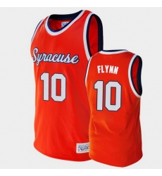 Men Syracuse Orange Jonny Flynn Alumni Orange College Basketball Jersey
