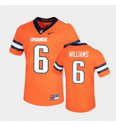 Men Syracuse Orange Trill Williams Untouchable Game Orange Jersey
