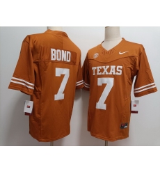  Texas Longhorns #7 Isaiah Bond Orange  F U S E Jersey 2