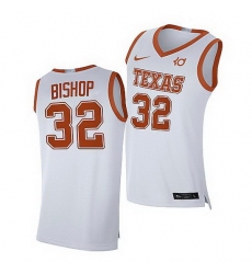 Texas Longhorns Christian Bishop White Alumni Player Limited 2021 Top Transfers Jersey