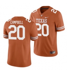 Texas Longhorns Earl Campbell Texas Orange College Football Men'S Jersey