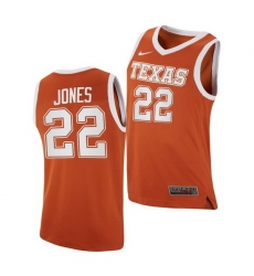 Texas Longhorns Kai Jones Orange Replica Texas Longhorns Jersey