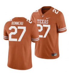 Texas Longhorns Skyler Bonneau Texas Orange College Football Men'S Jersey