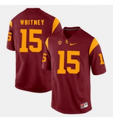 Men Usc Trojans Isaac Whitney Pac 12 Game Red Jersey