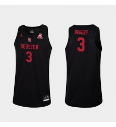 Men Houston Cougars Armoni Brooks Black Replica College Basketball Jersey