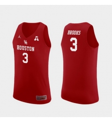 Men Houston Cougars Armoni Brooks Red Replica College Basketball Jersey